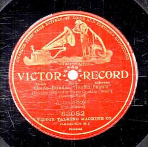 79g6. Antonio Scotti - Otello-Brindisi - Victor Grand Prize 88082 - Bild 1 von 1
