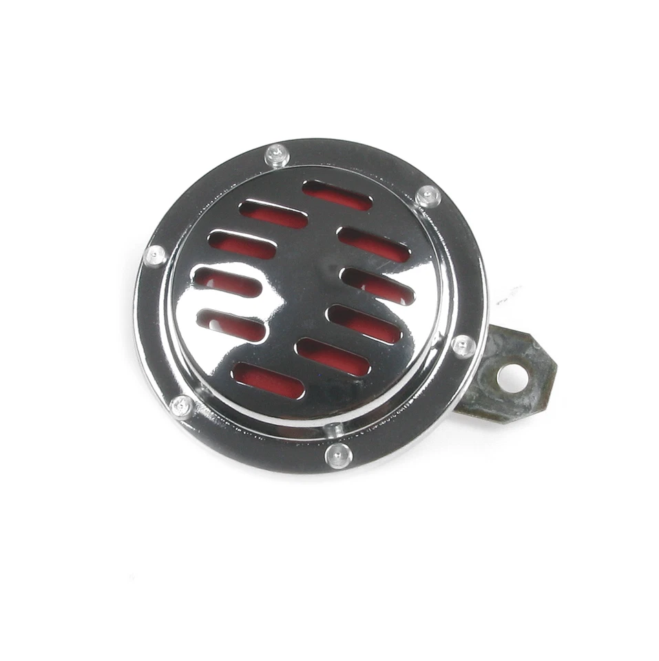 Hupe 6V ø100 Chrom passend für Roller, Mokick, Mofa Oldtimer - Bild 1 von 1