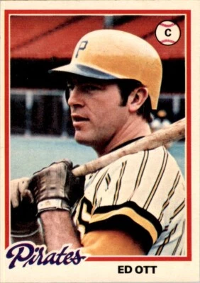 1978 O-Pee-Chee Baseball Ed Ott (A) Pittsburgh Pirates #161 - Image 1 of 2