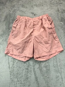 Columbia PFG Omni Shade Swim Trunk Shorts Mens Small Pink Nylon Mesh Lined Board - Picture 1 of 9