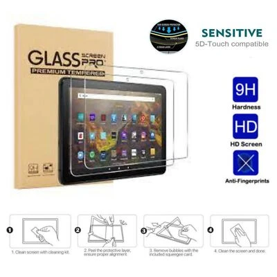 TEMPERED GLASS Screen Protector for Amazon Fire HD 8 / HD 8 Plus 2020 2022/2024 - Image 1 of 4