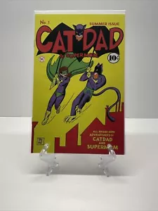 Cat Dad & Supermom 1 Comic Tom Exclusive Nm- - Picture 1 of 11