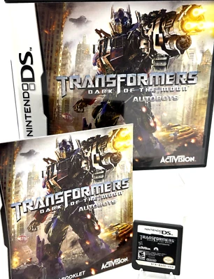 Transformers: Dark of the Moon - Autobots (Nintendo DS, 2011) CIB e Testado_ - Imagem 1 de 4