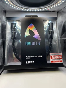 High End XLR Kabel 1,5m Stecker/Kupplung,  Gewebe, vergoldet - Bild 1 von 4