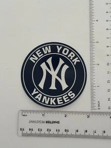 New York Yankees Stickers Sold In Sets Of TWO Vinyl Waterproof - Picture 1 of 3