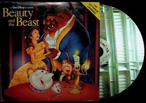 Disney Classic Beauty and the Beast LASERDISC Cav Letterbox VG 050625wr-26 - Picture 1 of 2