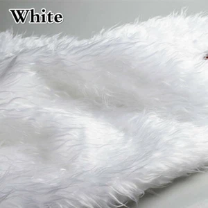 Plush Faux Fur Fabric for Toys Sofa Sewing DIY Crafts Photography Props By Metre - Picture 1 of 23