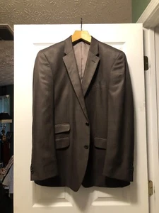 kenneth cole men's 75%polyester 25%rayon sport coat jacket blazer size: 43R - Picture 1 of 5