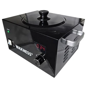 Waxness Large Professional Heater WN-6003 D Black Gloss Holds 5.5 lb Wax - Picture 1 of 6