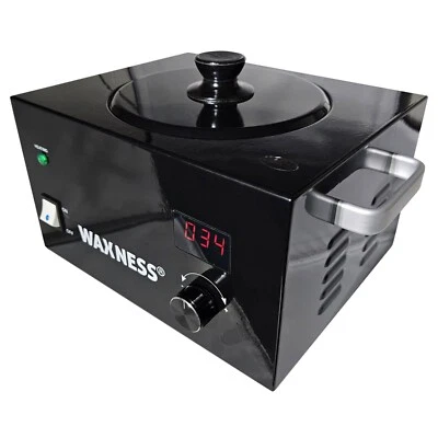 Calentador profesional grande Waxness WN-6003 D negro brillo contiene cera de 5,5 lb Foto 1 de 4