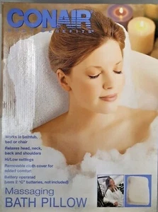 CONAIR Massaging Bath Pillow UW1 - Picture 1 of 4