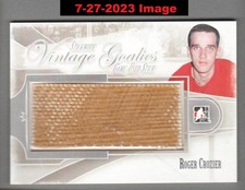 2013-14 ITG Stickwork Hockey GameUsed GOALIE STICK Silver #VGGUS12 Roger Crozier