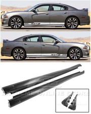 EOS For 11-Up Dodge Charger | SRT Factory Style Side Skirts Rocker Panels Pair