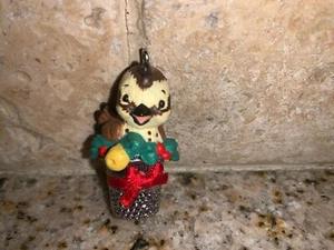 Hallmark 1986 dedal perdiz pájaro serie #9 adorno de Navidad 2" #1386 - Imagen 1 de 5