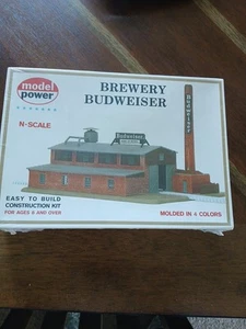 N Scale Model Power #1509 Brewery Budweiser NIB - Picture 1 of 3