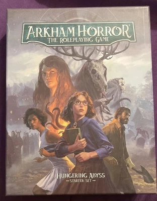 Arkham Horror The Roleplaying Game Hungering Abyss Starter Set - caja dañada  Foto 1 de 4