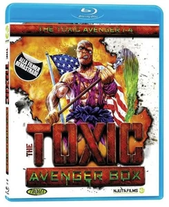 Toxic Avenger 1-4 Blu-ray Troma cult horror sealed EU import - Picture 1 of 2