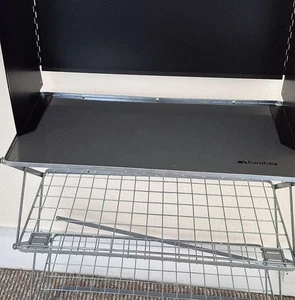 Eurohike collapsable camp kitchen with bag used with 3 shelves folds down flat - Picture 1 of 4