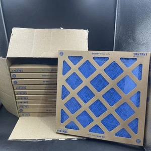True Blue 112121 12 x 12 x 1 Zoll Fiberglas Luftfilter, 30 Tage - Menge 11 - Bild 1 von 3