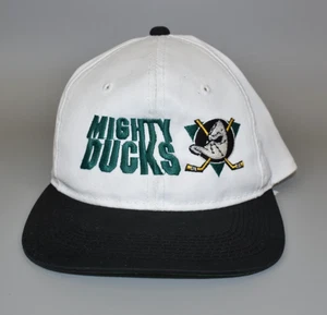 Anaheim Mighty Ducks The Game Vintage Snapback Cap Hat - Picture 1 of 4