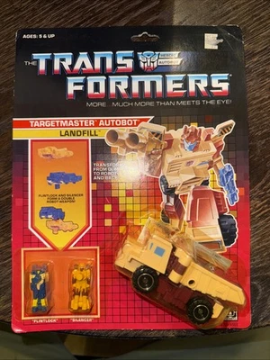 Landfill MOSC NEW 1988 Vintage Hasbro G1 Transformers Action Figure - Image 1 of 4