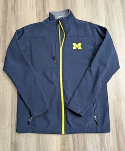 Knights Apparel Michigan Wolverines Jacke Herren M blau Fleece gefüttert bestickt - Bild 1 von 11