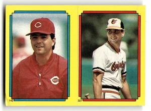 1988 Topps Stickers John Franco / Billy Ripken / Wade Boggs #142 / 227 - Picture 1 of 2