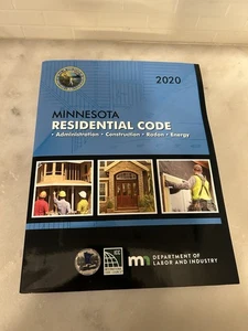 Minnesotta Residential Code 2020 Book ICC - Bild 1 von 8