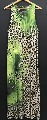 NUEVO Maxi Vestido Tommy Bahama Jasmina Pórtico Palmas Talla XL Foto 1 de 4