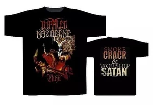 IMPALED NAZARENE - Smoke Crack & Worship Satan T-Shirt - Picture 1 of 1