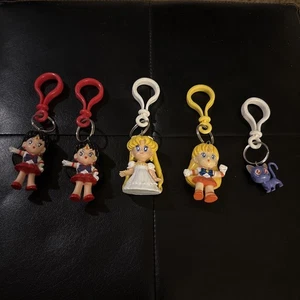 Irwin Sailor Moon lotto di portachiavi circa 2000 - Foto 1 di 2