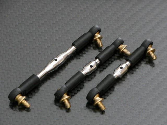 Spurstangen für Tamiya CC-01 CC01 Alu Tuning CC160 GPM - Bild 1 von 1