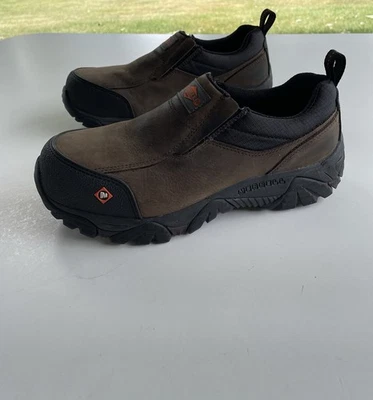 Zapatos de trabajo Merrell Safety para hombre J45327 Moab Rover Moc EH punta compuesta 9M Foto 1 de 4