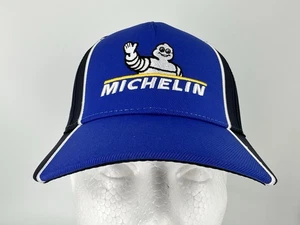 Michelin Herrenmütze Logo bestickt verstellbar Druckknopflasche 2-farbig blau & schwarz NEU - Bild 1 von 11