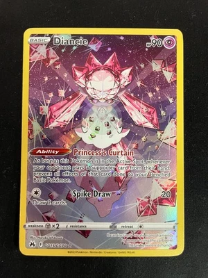 Diancie GG13/GG70 Ultra Rare Mint Condition - SW&SH Crown Zenith - Image 1 of 2