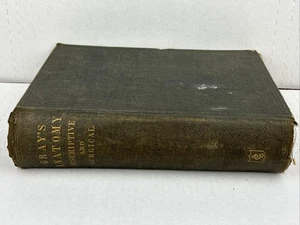Gray's Anatomy Descriptive and Surgical Tenth Edition 1883 Henry Gray Hardcover - Picture 1 of 16