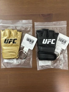 UFC Official Keychain Set 2 Gold & Schwarz unbenutzt Sammlerstück - Bild 1 von 2