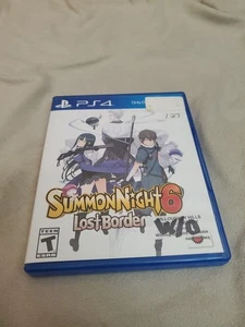Summon Night 6 Lost Borders - PS4 - Anime + Manual - Rare - Picture 1 of 3