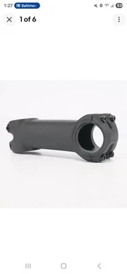Giant Contact Stem 100mm 8° 31.8 Threadless 1-1/8" Black Aluminum 174g - Image 1 of 4