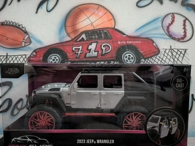 Jada Metals Diecast 1:24 Pink Slips 2023 Jeep Wrangler  - Image 1 of 4