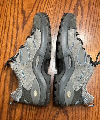 LOWA TEMPEST Low VIBRAM Senderismo Mujer 8 EU 39.5 Trail Gris CUERO AZUL PLATA Foto 1 de 4
