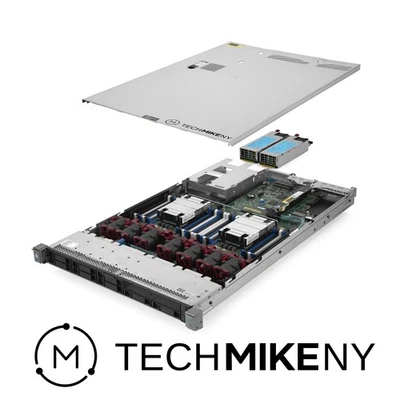 HP ProLiant DL360 G9 Server 2x E5-2680v4 2.40Ghz 28-Core 256GB RAM 8x 1.2TB - Image 1 of 4