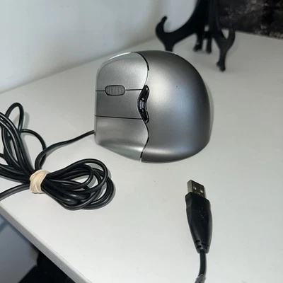 Evoluent Vertical Mouse 4 VM4L  Left handed USB Wired Optical Ergonomic Works - Image 1 of 4