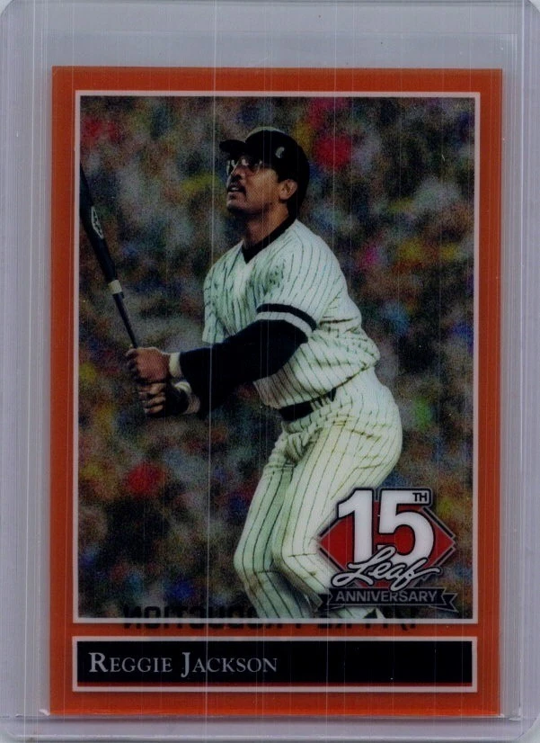 Prova de pré-produção Reggie Jackson 2025 Leaf National NSCC 1/1 - Imagem 1 de 1