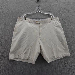 Peter Millar Pima Cotton Shorts Size 40 Beige Mens Classic Fit Casual Preppy - Picture 1 of 14
