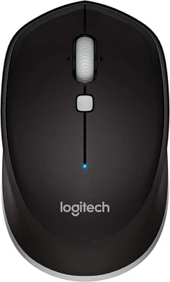 Bluetooth Wireless Mobile Mouse Comfortable Design For Pc Mac And Android Black - Image 1 of 4