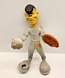 Vintage 1967 6" Baseball Player Bendy Figure - Picture 1 of 6