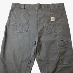 Pantalone Carhartt Uomo 38x32 Grigio Tela Robusto Flex Relaxed Fit Abbigliamento da Lavoro 102291-039 - Foto 1 di 9