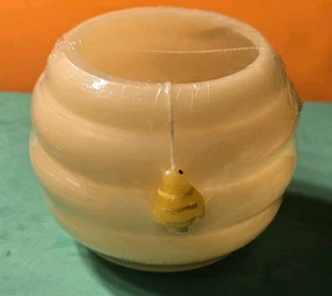New Beehive Shaped Votive Candle Holder 5"x4.5" Bee Decor - Picture 1 of 7