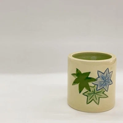 Soporte de tapa Ao Kaede con caja de papel utensilios de ceremonia de té SIN USAR Sado Japón Foto 1 de 4